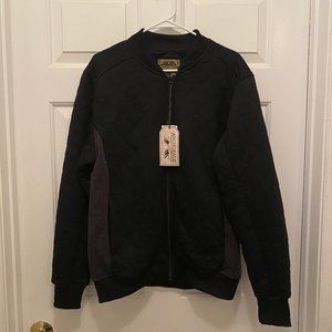 NWT Anchorage Expedition Brand Men's Outdoor Full Zip Black Jacket Large